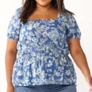 Sonoma Elastic Waist Top NWOT